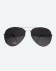 VP's silver aviator sunglasses
