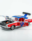 alternate angle of the VP Racing 1970 Dodge Challenger Diecast R/T HEMI 1:24 Scale