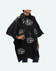 black VP Racing outdoor poncho