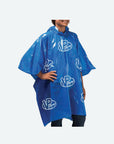 Blue VP Racing outdoor poncho