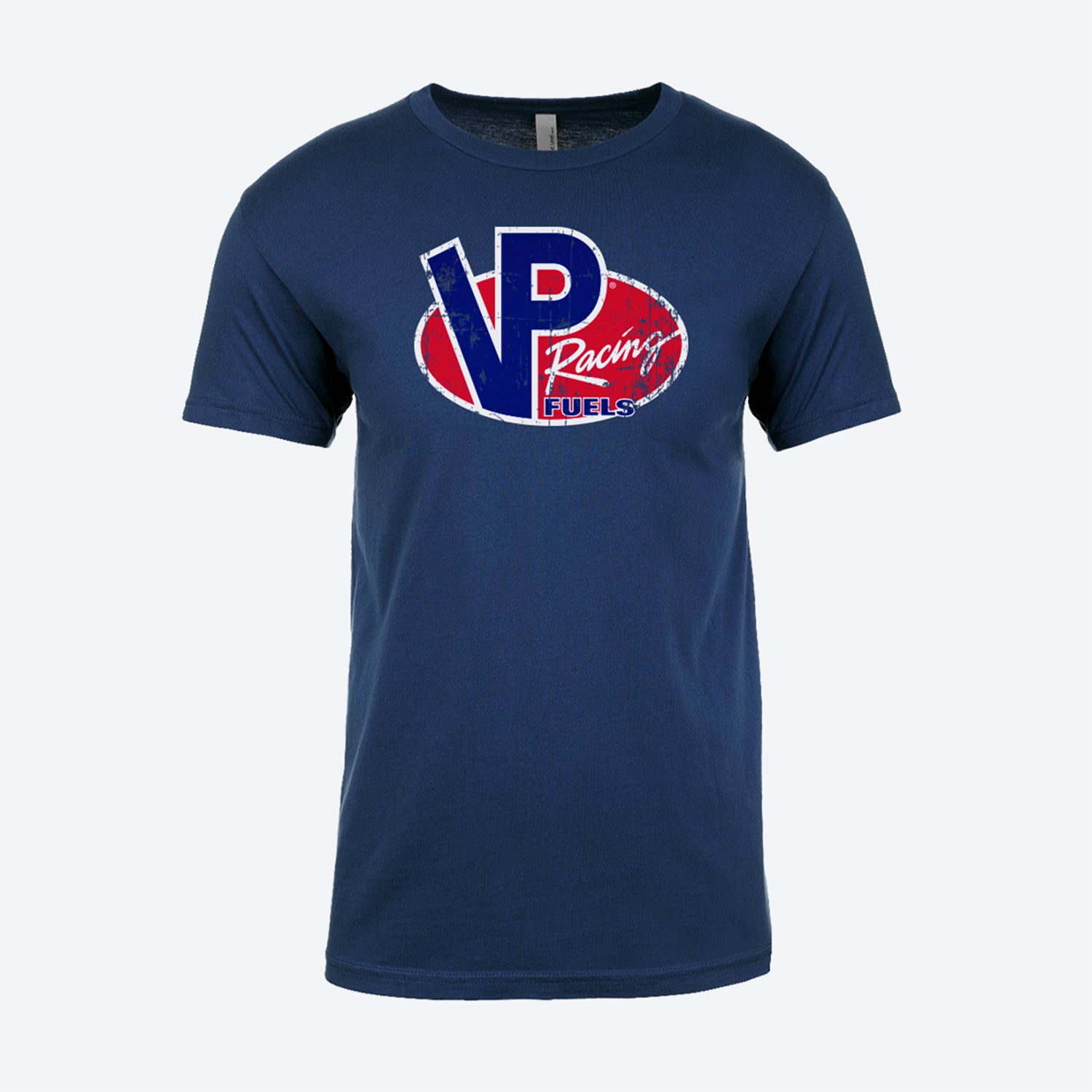 VP Mens Vintage Logo Distressed T-Shirt
