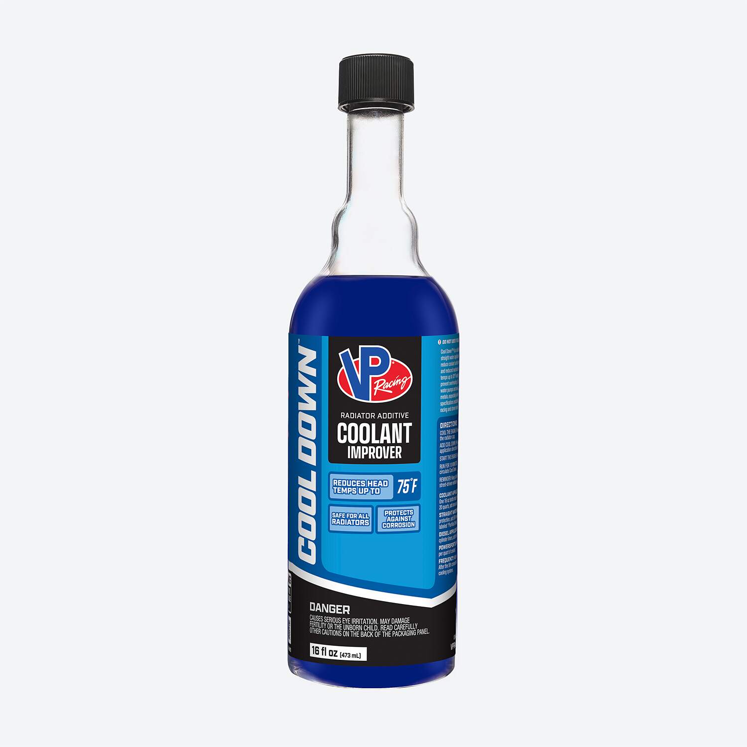 16 ounce bottle of VP Racing Cool Down coolant additive