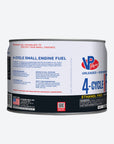 2.5-gallon pail of vp 4-cycle fuel for portable outdoor equipment