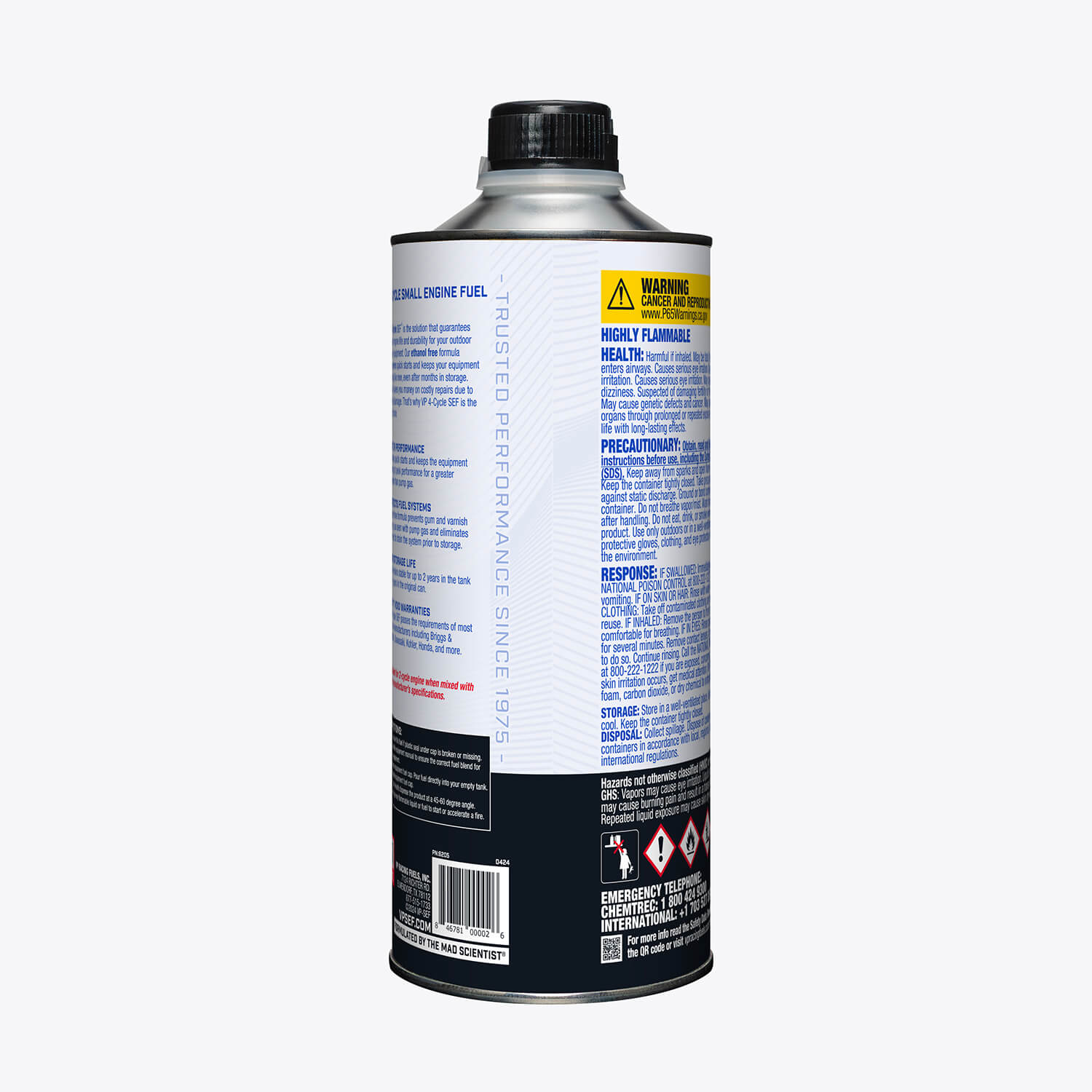 1-quart can of VP 4-cycle fuel for small engines