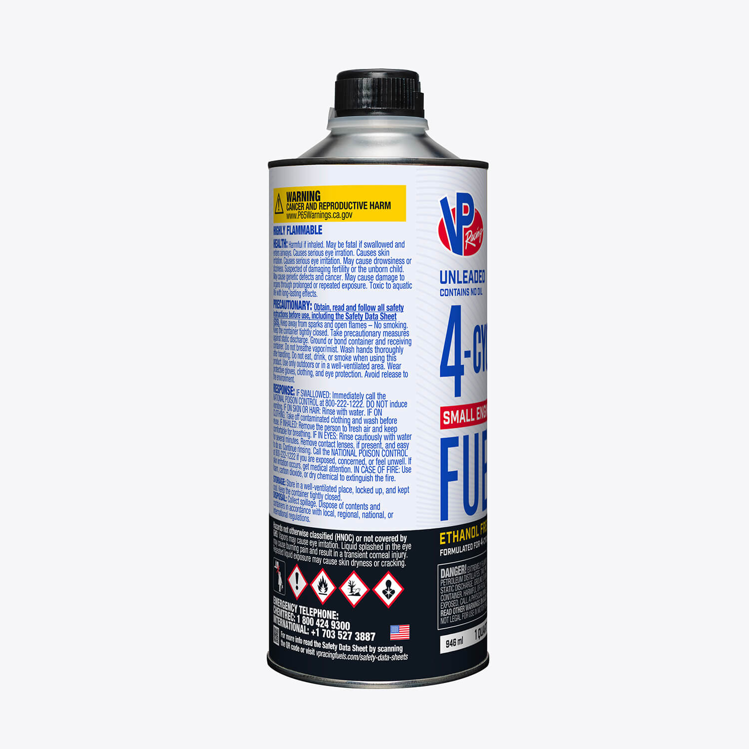 1-quart can of VP 4-cycle fuel for small engines