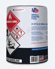 a 5-gallon pail of VP 4-cycle fuel for portable outdoor equipment