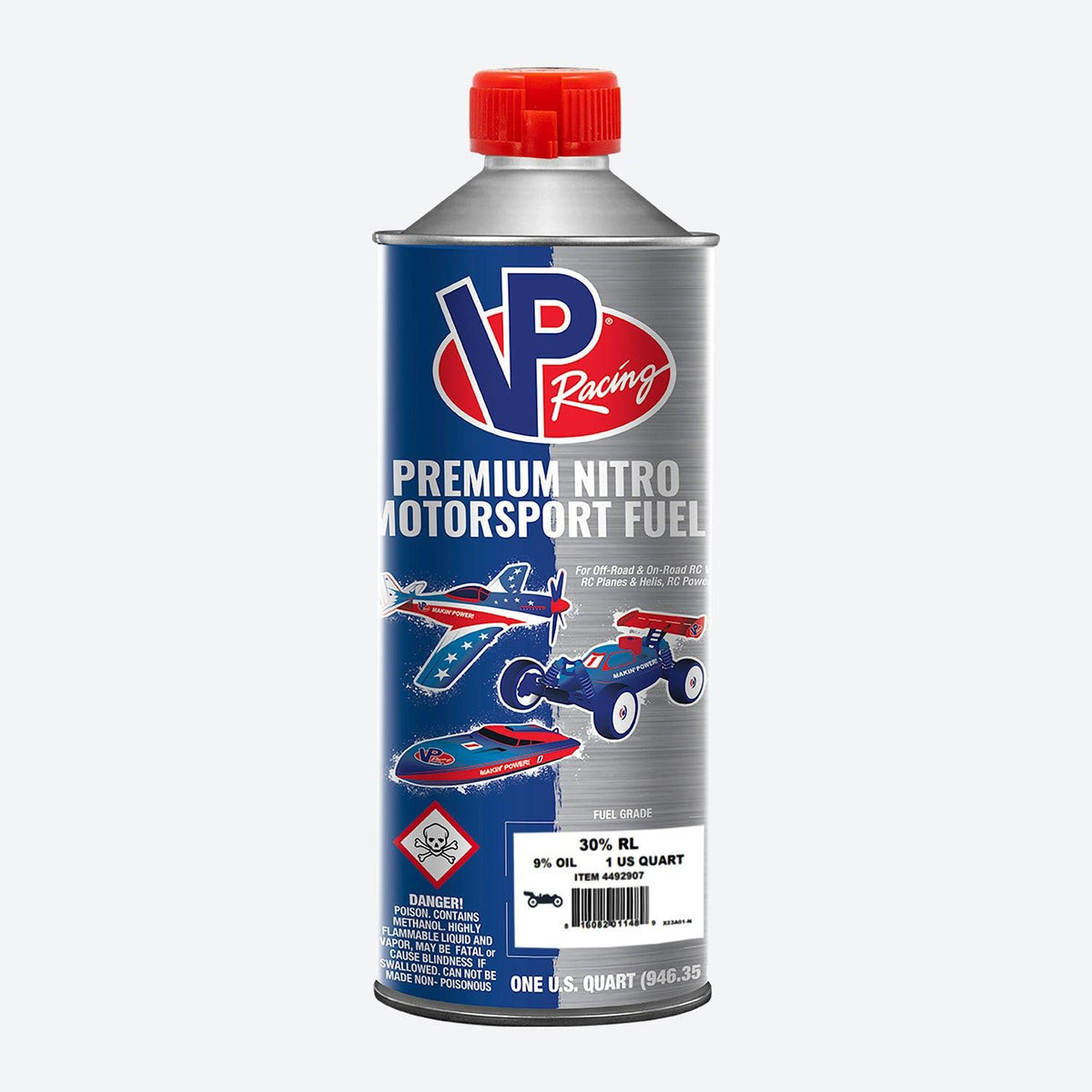 VP Racing Fuels Beccuccio Power Spout Deluxe Per Secchi Da 12,7 L – Tubo Sfiato 1/4″ - 3