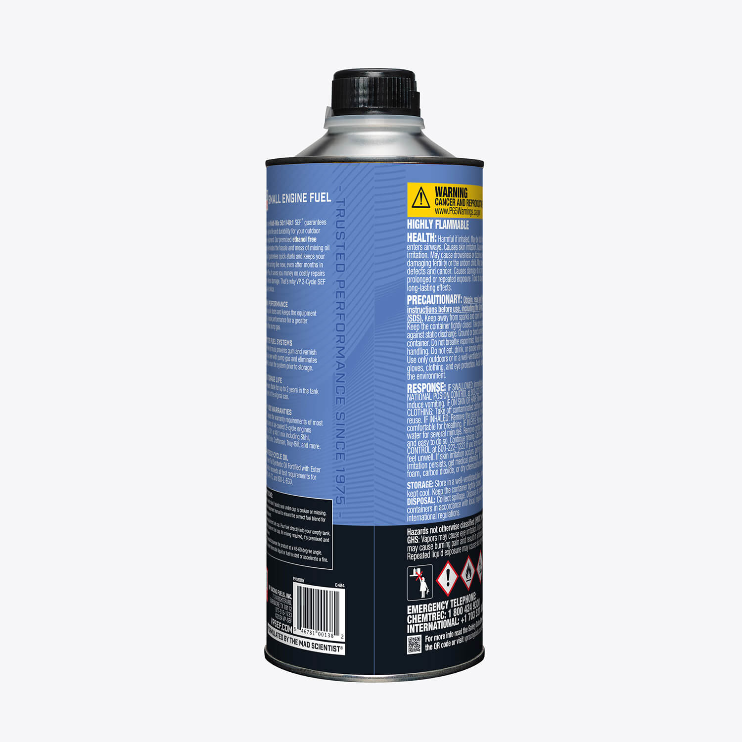 VP Multi-Mix 40:1/50:1 Premixed Fuel for 2-Cycle Engines
