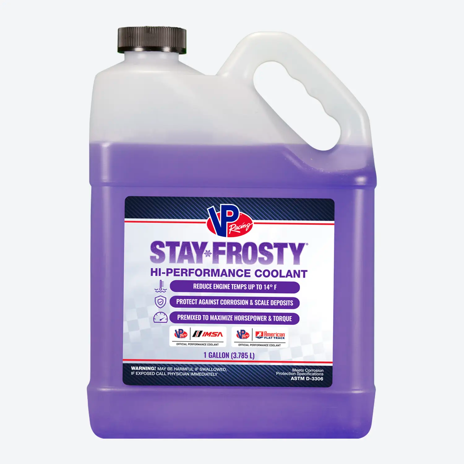 one-gallon bottle of VP Stay Frosty Propylene Glycol Coolant