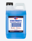64 ounce bottle of Stay Frosty Race-Ready racing coolant