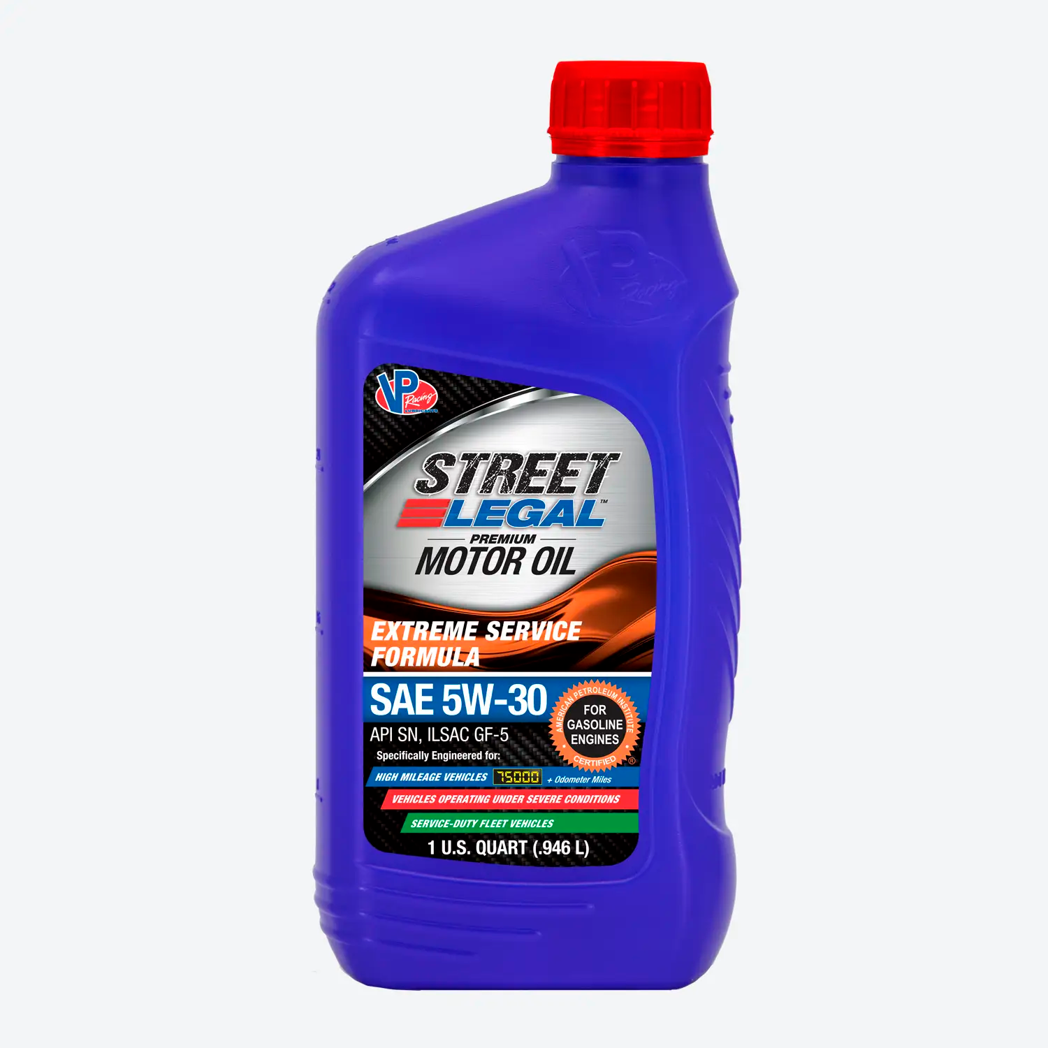 SAE 5W-30 VP Street Legal Synthetic Blend Formula Motor Oil