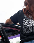VP Racing When It Matters Most T-shirt