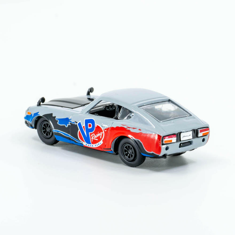 1970 Nissan Fairlady Z432 R70 diecast showing left rear angle