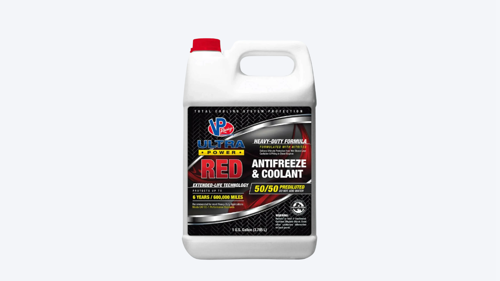 Engine coolant antifreeze container 50/50 pre-diluted