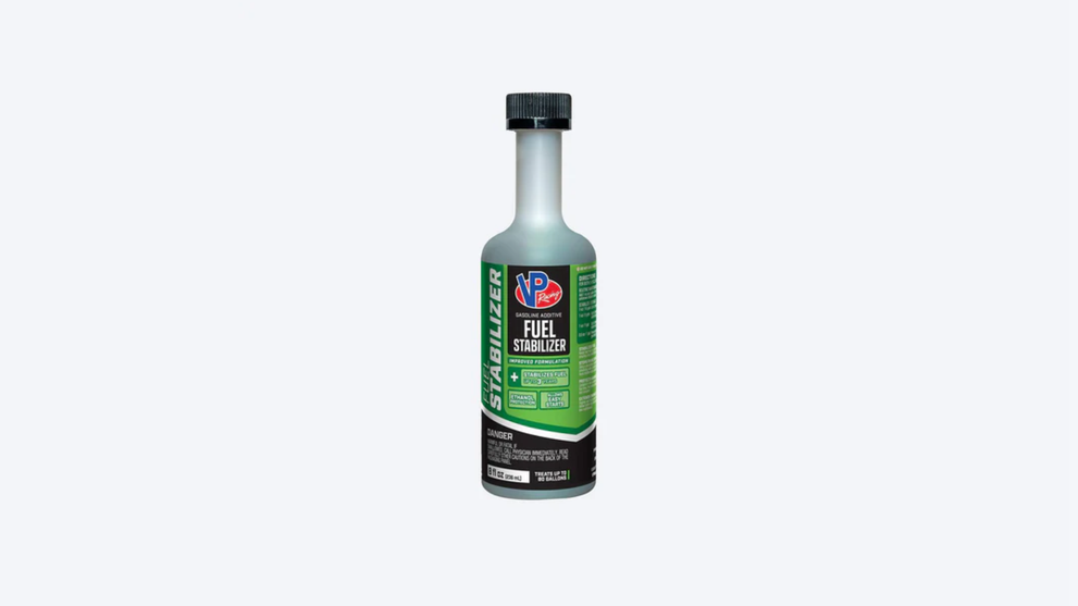 Fuel stabilizer bottle for winter fuel use