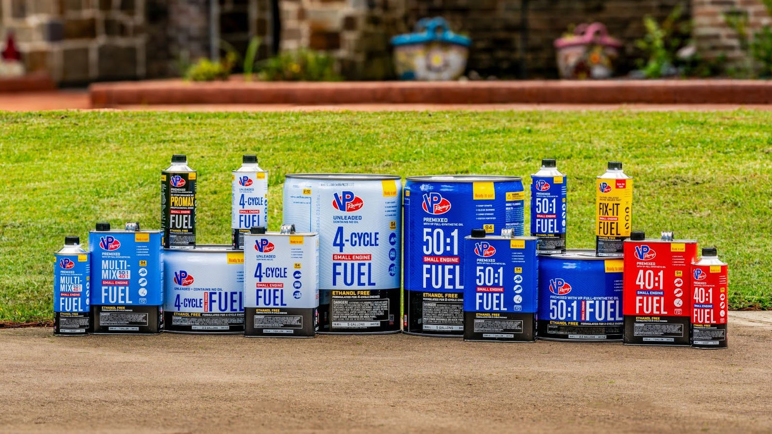 VP Racing Small Engine Fuel Products Lineup