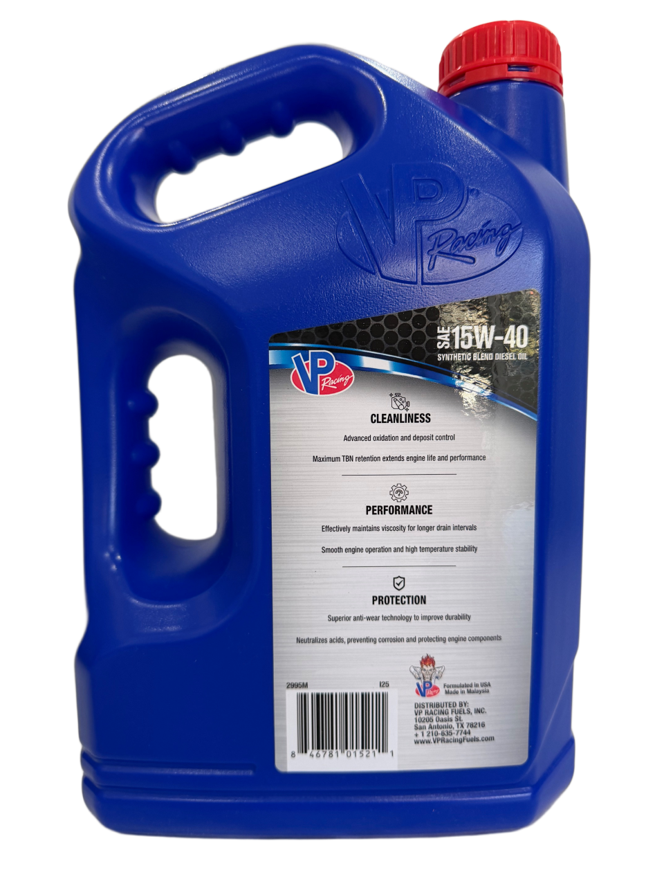 VP Racing Synthetic Blend SAE 15W-40 Diesel Motor Oil Malaysia