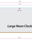 19" VP Racing Neon Clock.