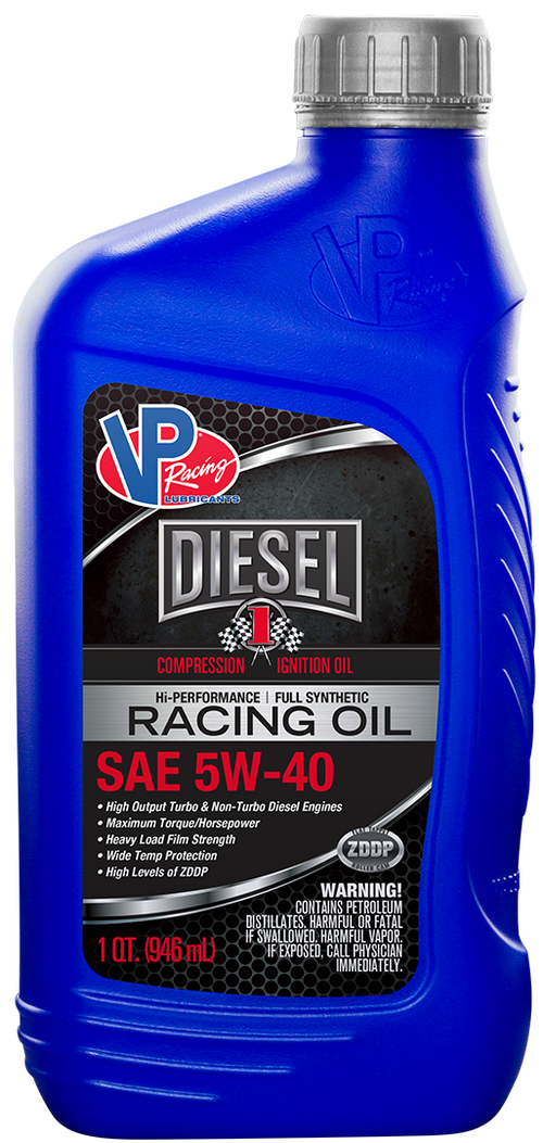 VP CI1 Hi-Performance SAE 5W40 Synthetic Diesel Engine Racing Oil