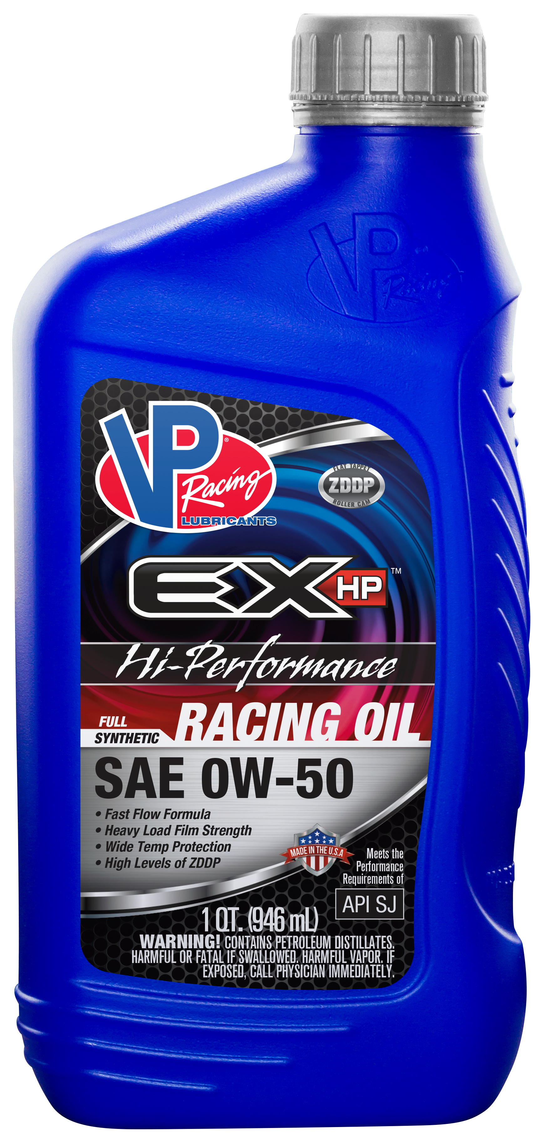 VP EX-HP SAE 0W50 Full Synthetic Racing Oil