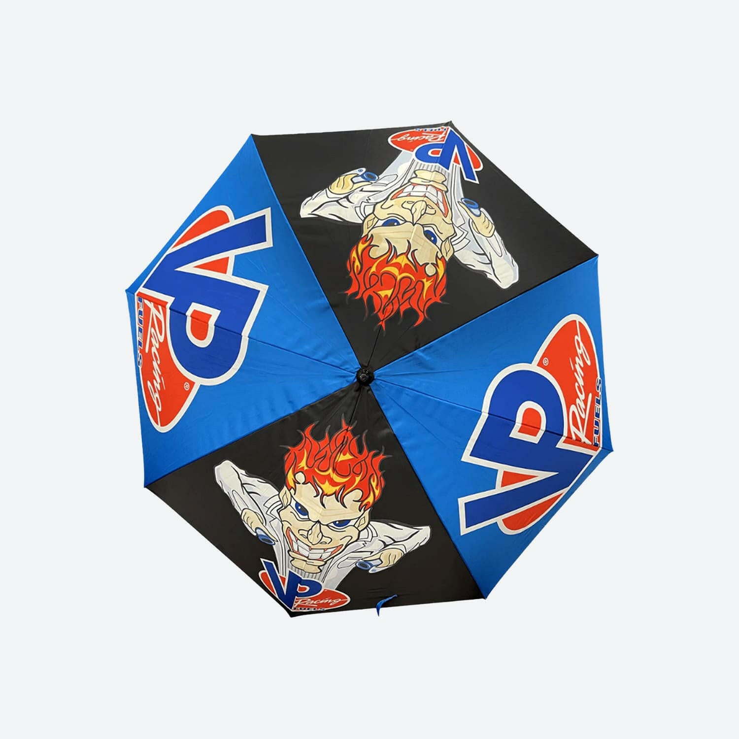 Mad Scientist Black &amp; Blue Umbrella