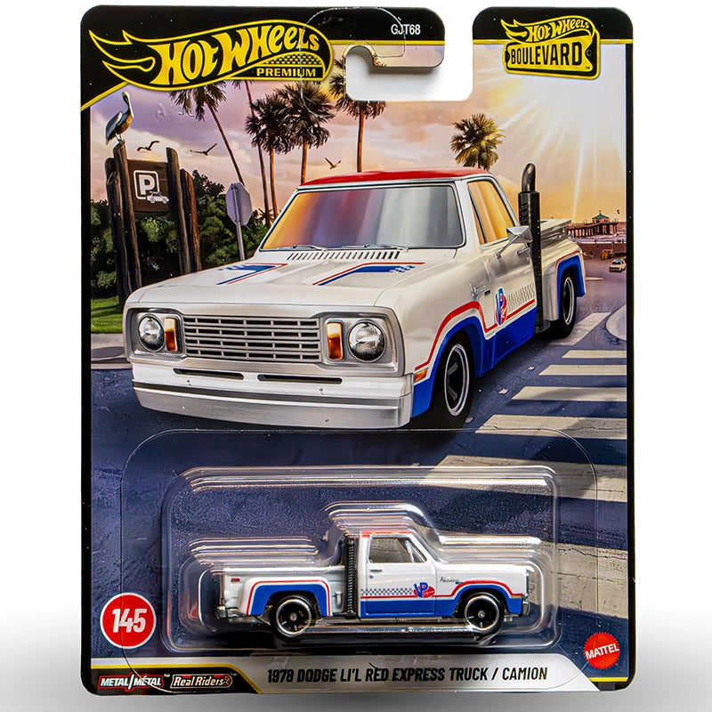 Hot Wheels 1978 Dodge Lil Red Express Truck (1:64 Scale)