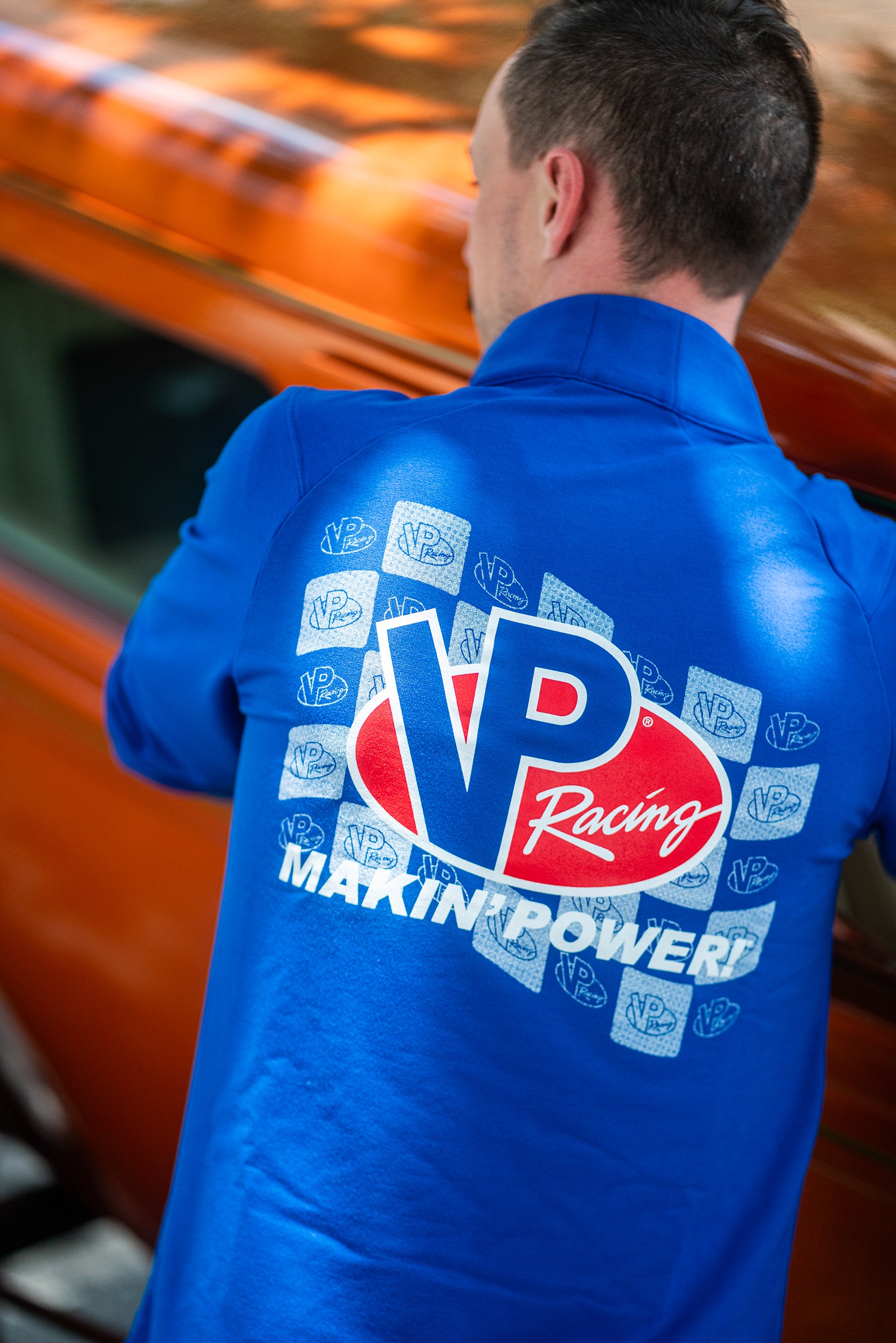 VP 1/4 Zip Checkered Speedster Pullover