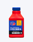 2.6 ounce bottle of VP synthetic 2-cycle oil for small engines