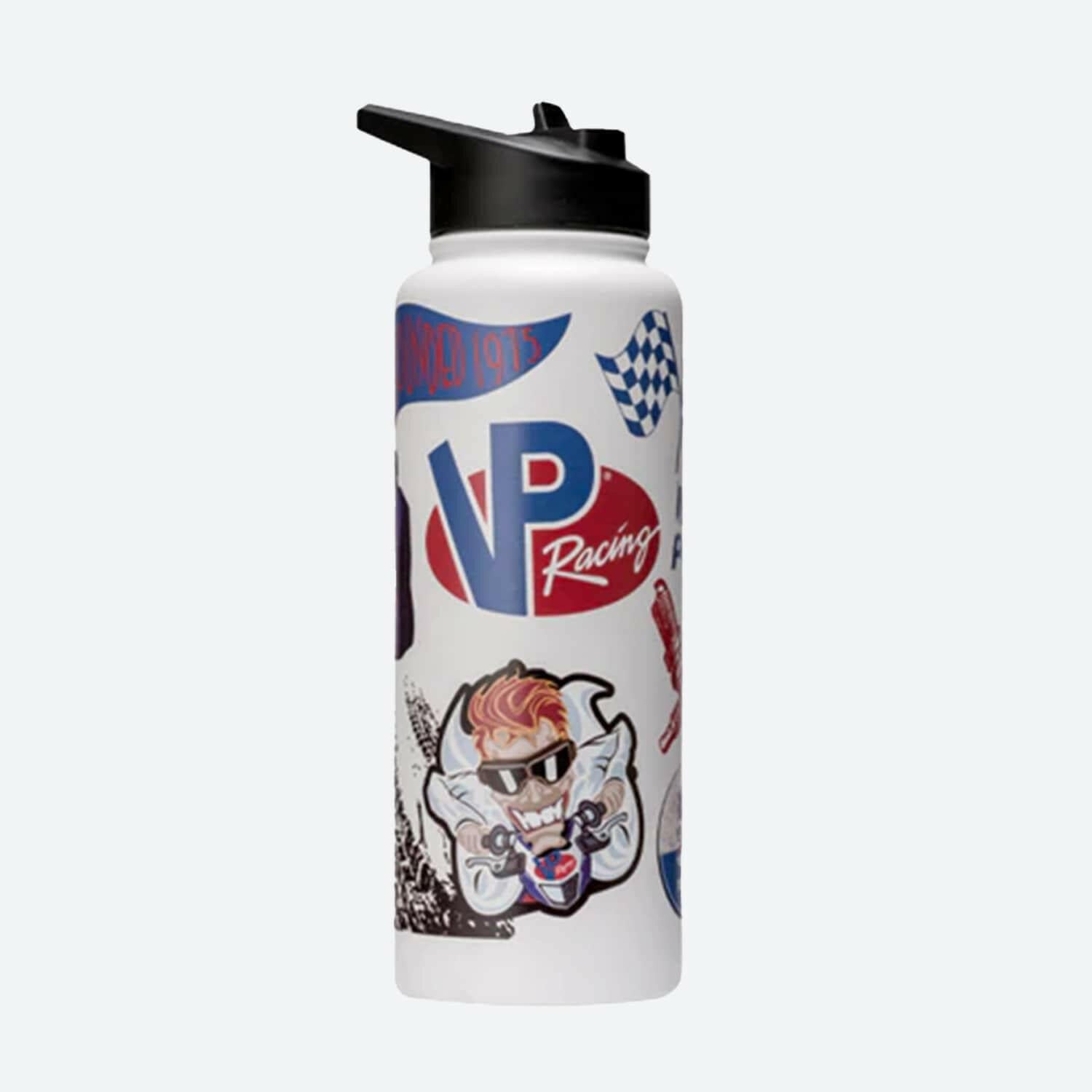 White Stainless Steel Water Bottle – VP 34 oz. Quencher