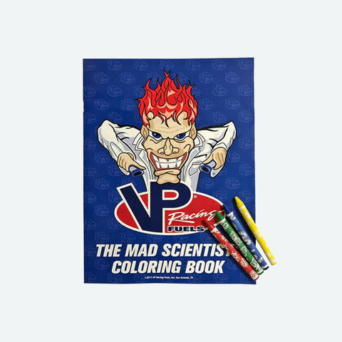 VP Racing - Kids Coloring Book with Crayons