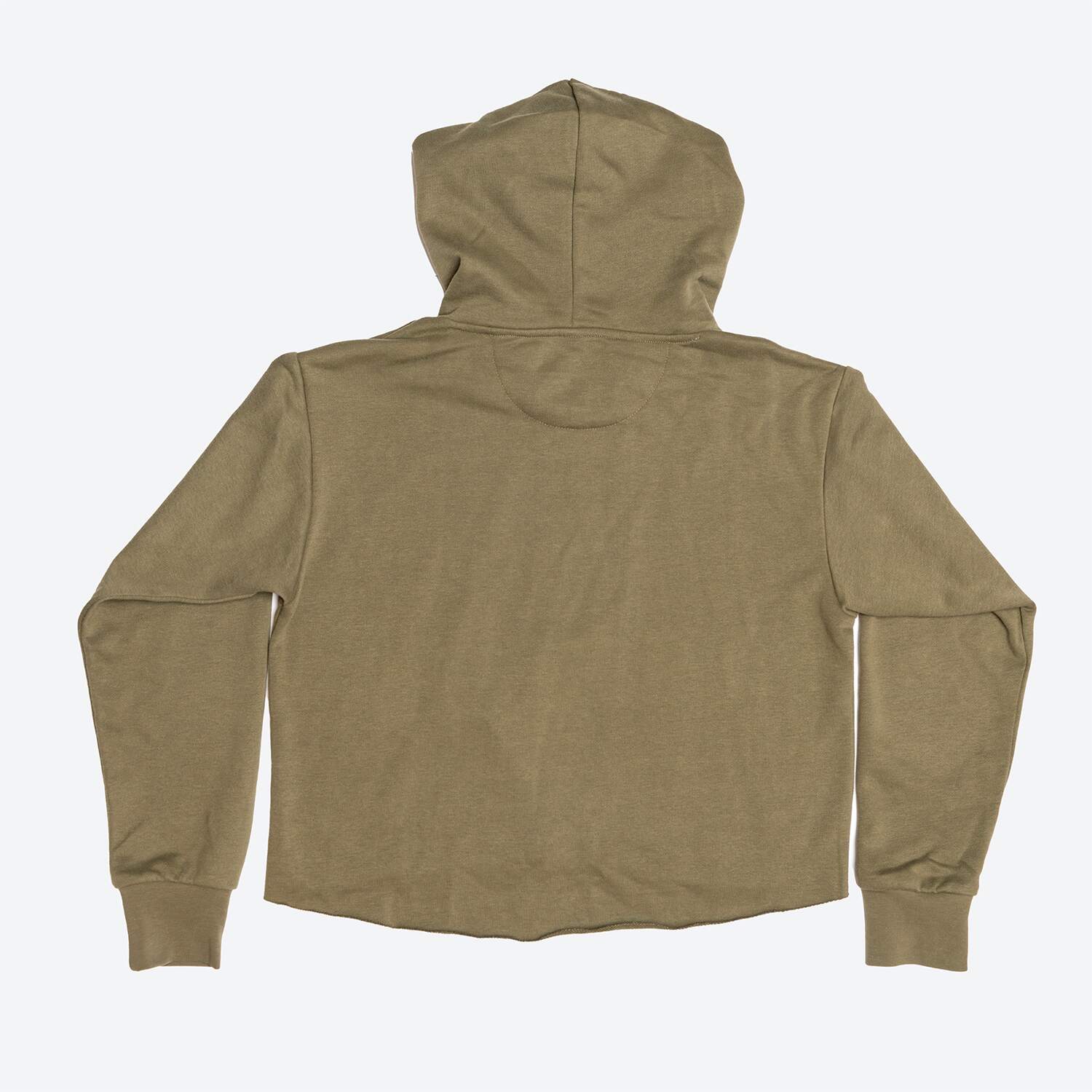 VP Racing Cropped Hoodie – Military Green Back