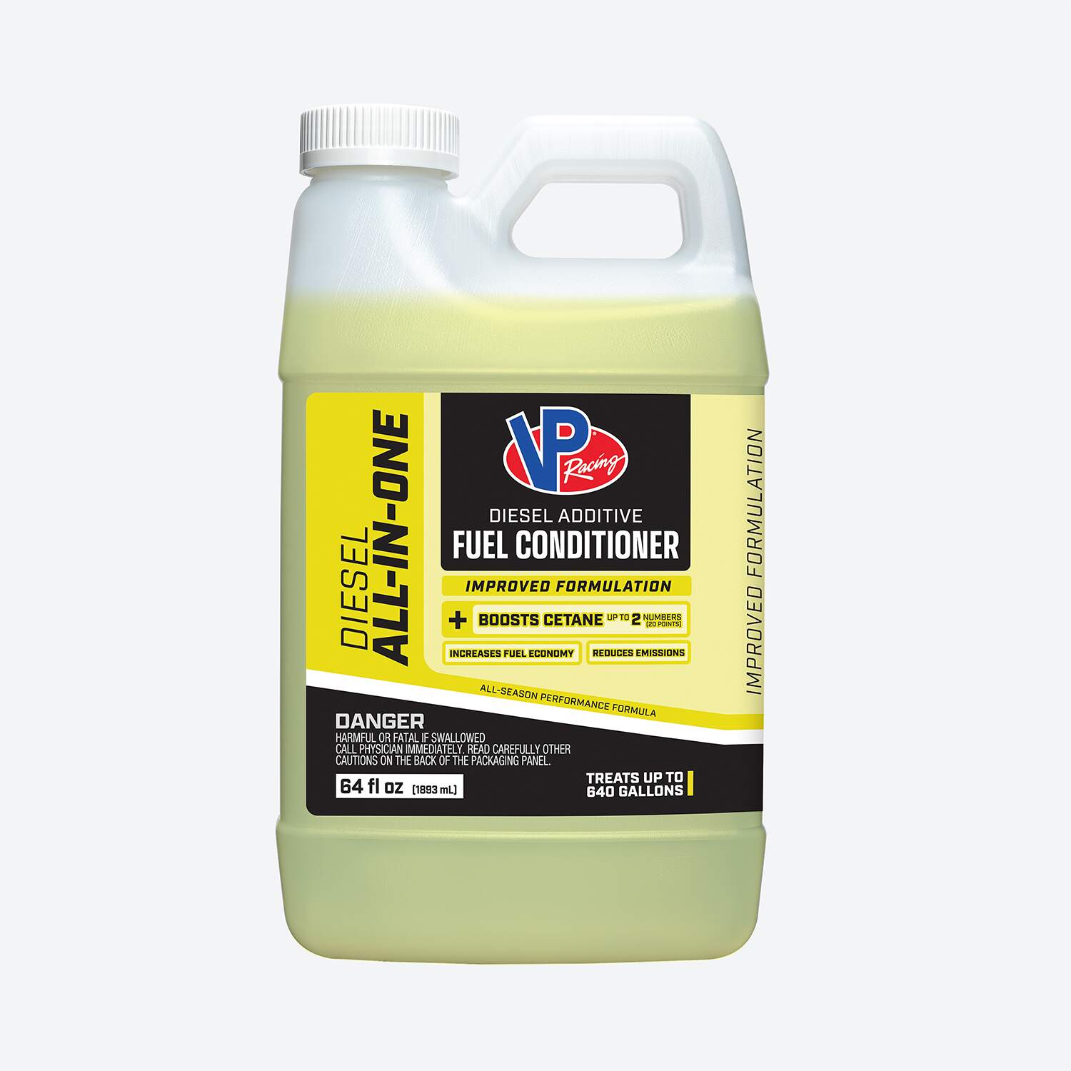 64 ounce bottle of VP Diesel-All-In-One diesel fuel additive