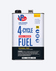 One-gallon container of VP 4-cycle fuel for small engines
