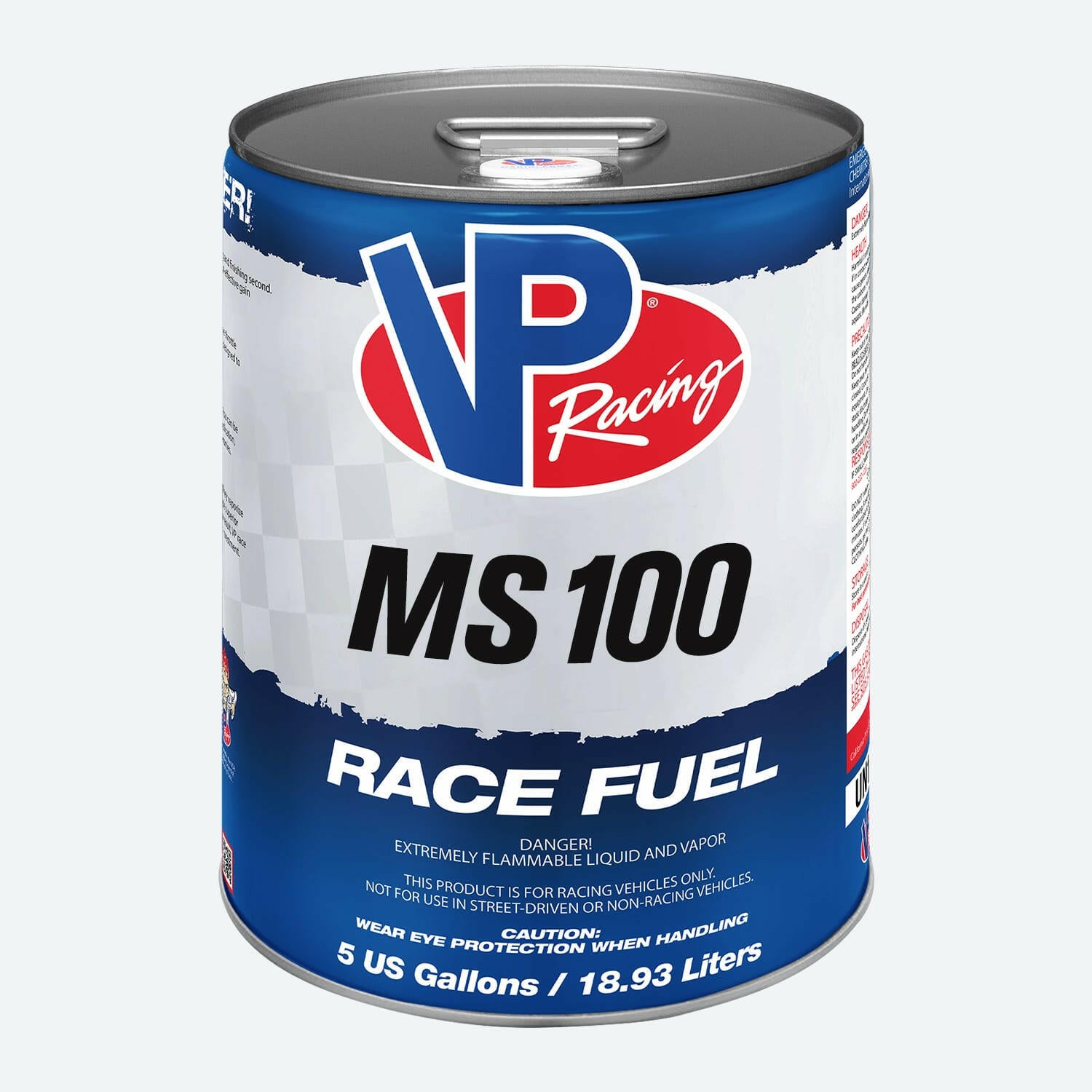 5 gallon pail of VP Motorsports MS 100 race fuel