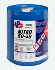 5-gallon pail of VP Nitro 50:50, a methanol and nitromethane racing fuel