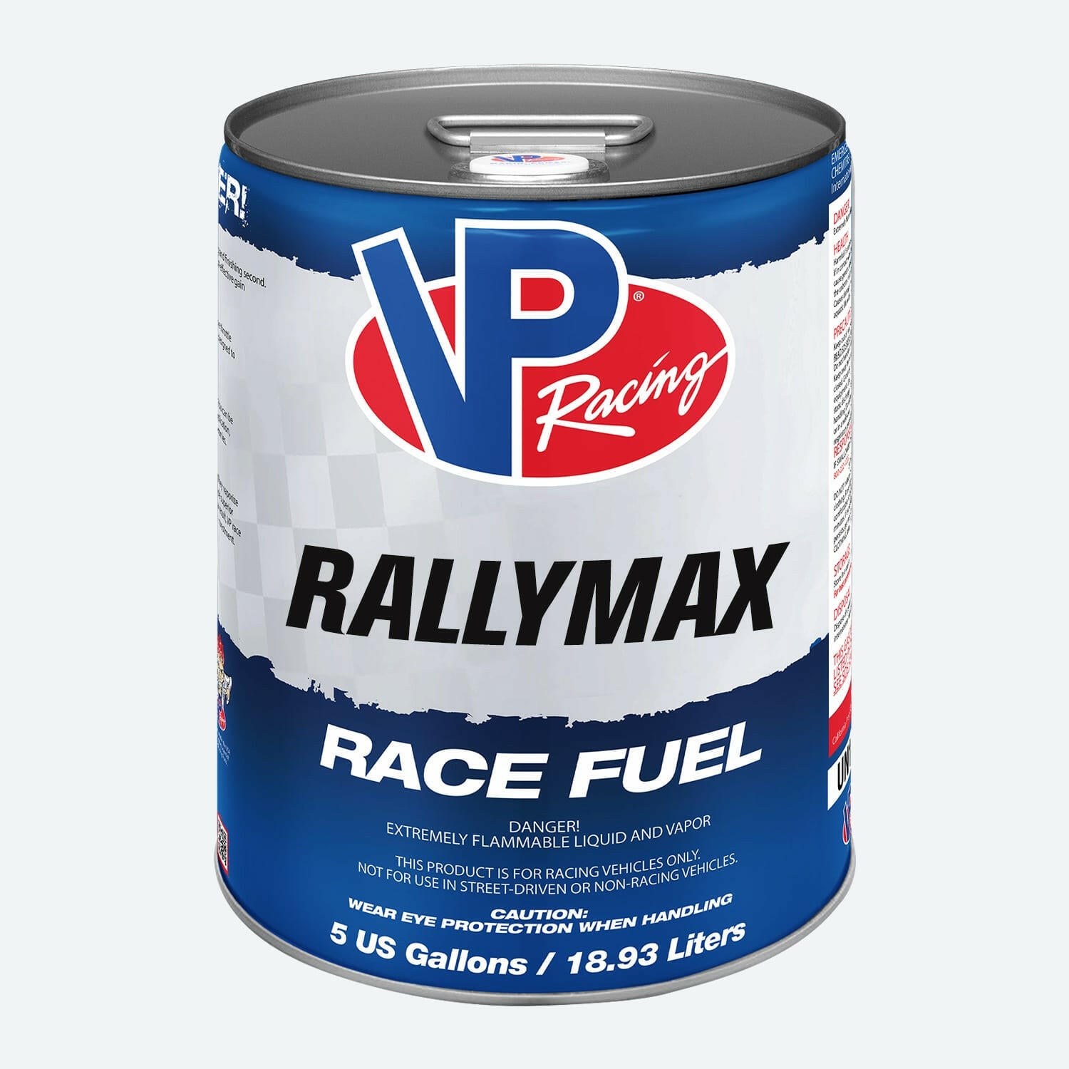 5 gallon pail of VP Rally Max fuel