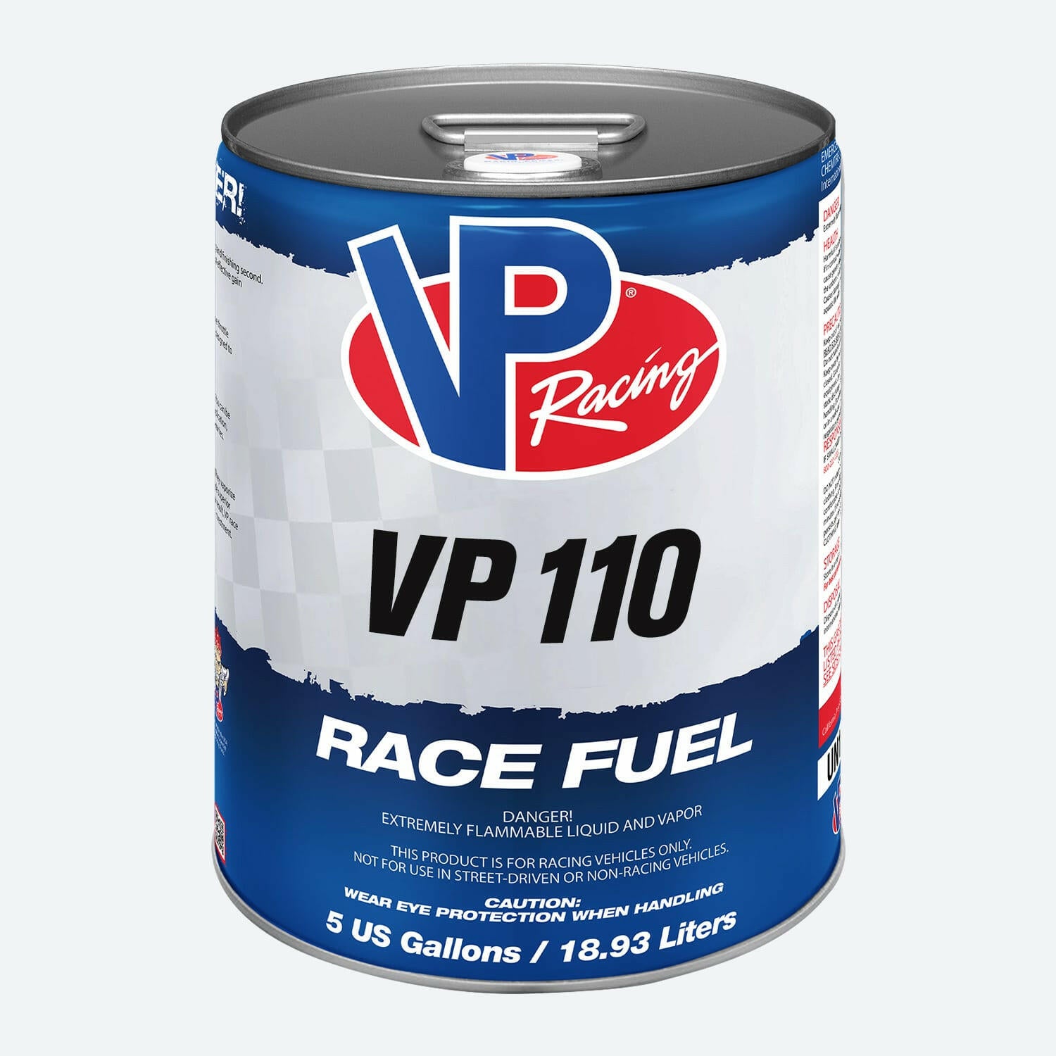 5 gallon pail of VP 110 octane fuel