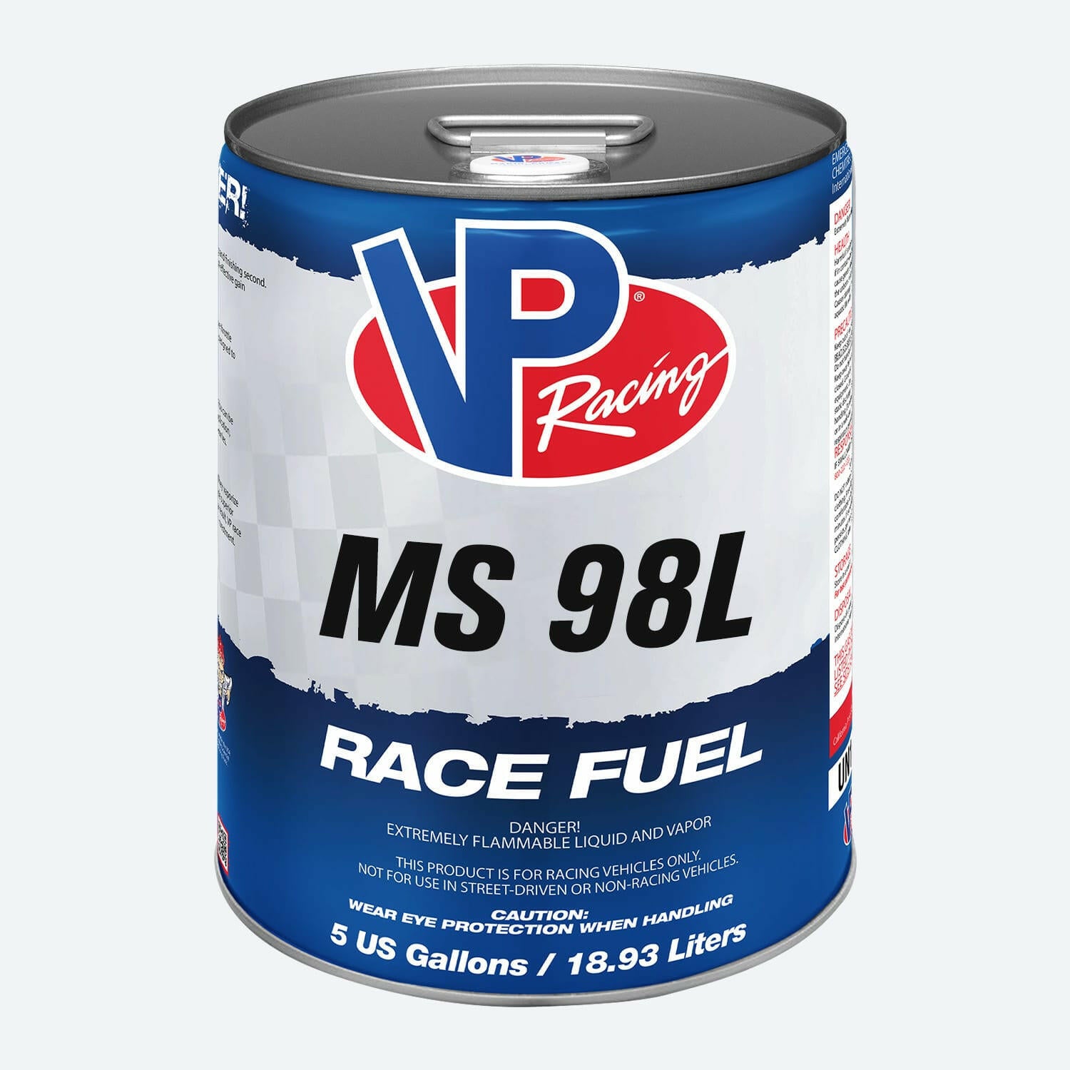 5 gallon pail of VP Motorsports MS 98L Race Fuel