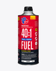 1-quart bottle of VP Racing 40:1 fuel mix