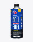 One-quart bottle of VP ethanol-free 50:1 fuel mix for small engines
