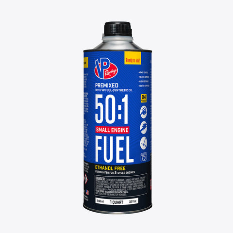 VP 50:1 Fuel Mix: Premixed Ethanol-Free