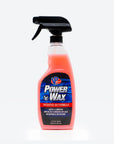 A bottle of VP Power Spray Wax for vehicles