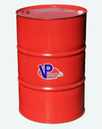 a red 54-gallon drum used for VP small engine fuel