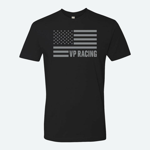 Black American Flag T-Shirt