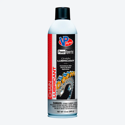 can of VP Powersports Chain Lubricant aerosol spray