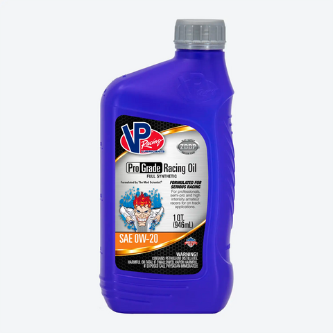 VP Pro Grade SAE 0W20 Full Synthetic Oil for Racing