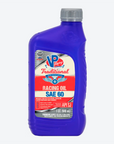 one-quart bottle of VP Traditional SAE 60 motor oil for racing applications