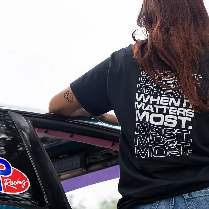 VP Racing When It Matters Most T-shirt