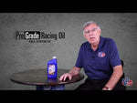 VP Racing Pro Grade SAE 10W40 Synthetic Oil for Racing.