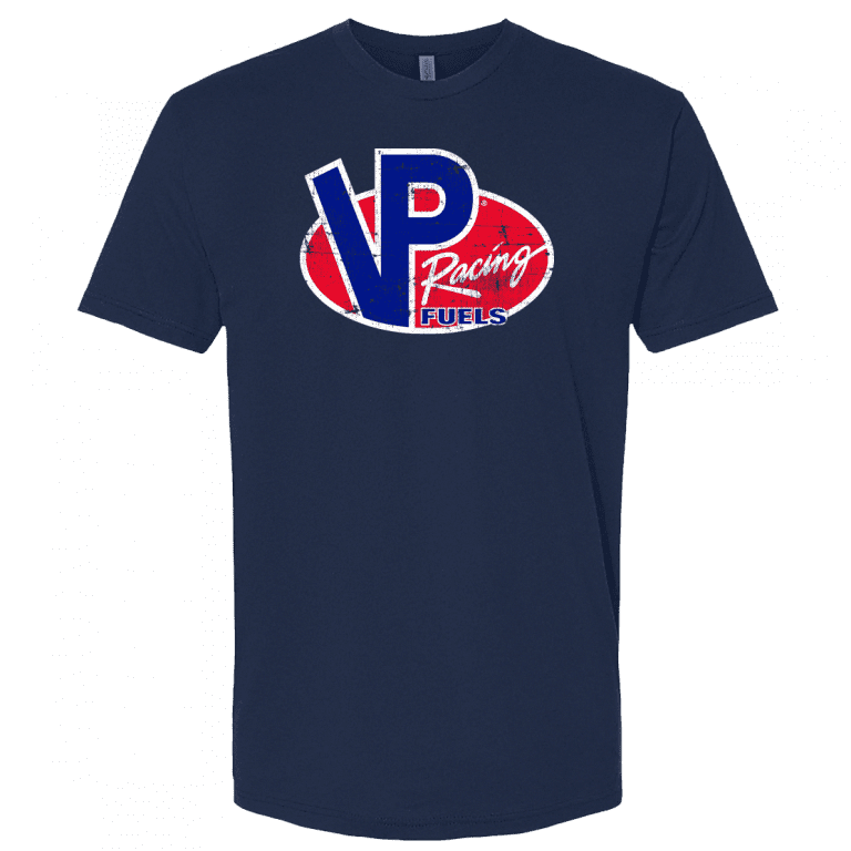 VP Vintage Logo Distressed T-Shirt | VP Racing Fuels, Inc